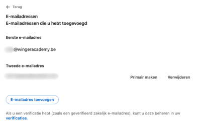 LinkedIn® mailadres wijzigen en spam voorkomen: zo doe je het